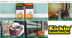 Desktop Screenshot of ilovenourishjuicebar.com